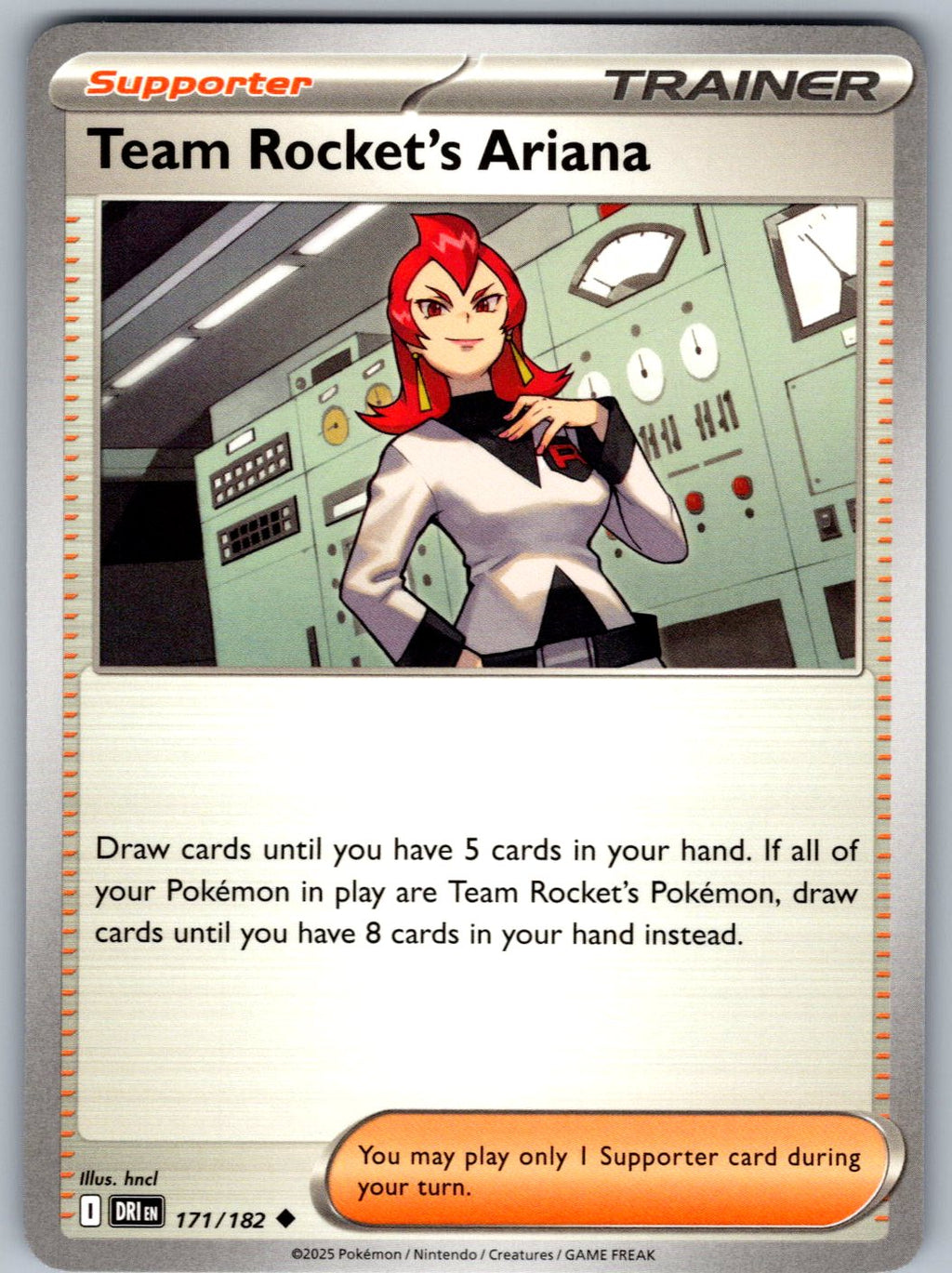 Team Rocket's Ariana 171/182 Destined Rivals Pokemon