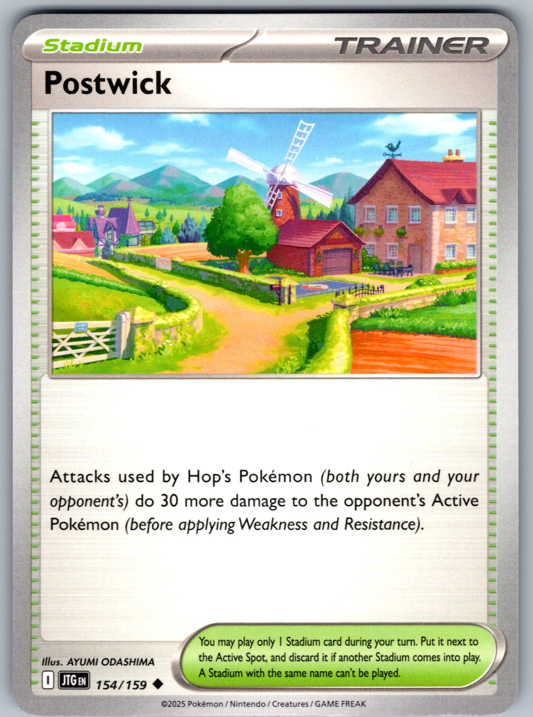 Postwick 154/159 Journey Together Pokemon