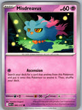 Misdreavus 085/217 Ascended Heroes Pokemon