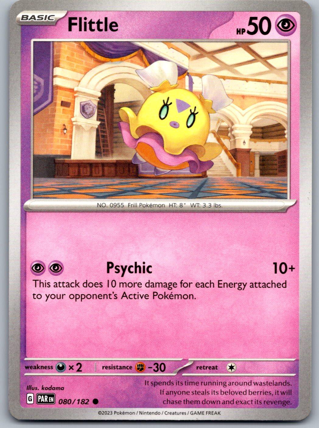 Flittle 080/182 Paradox Rift Pokemon