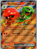 Scovillain ex 037/191 Surging Sparks Pokemon Holo