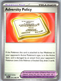 Adversity Policy 074/086 Chaos Rising Pokemon