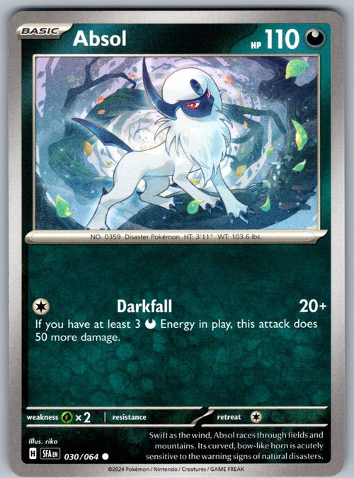 Absol 030/064 Shrouded Fable Pokemon