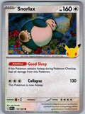 Snorlax 119/128 ME: 30th Celebration Pokemon Holo