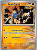 Sandy Shocks 098/162 Temporal Forces Pokemon