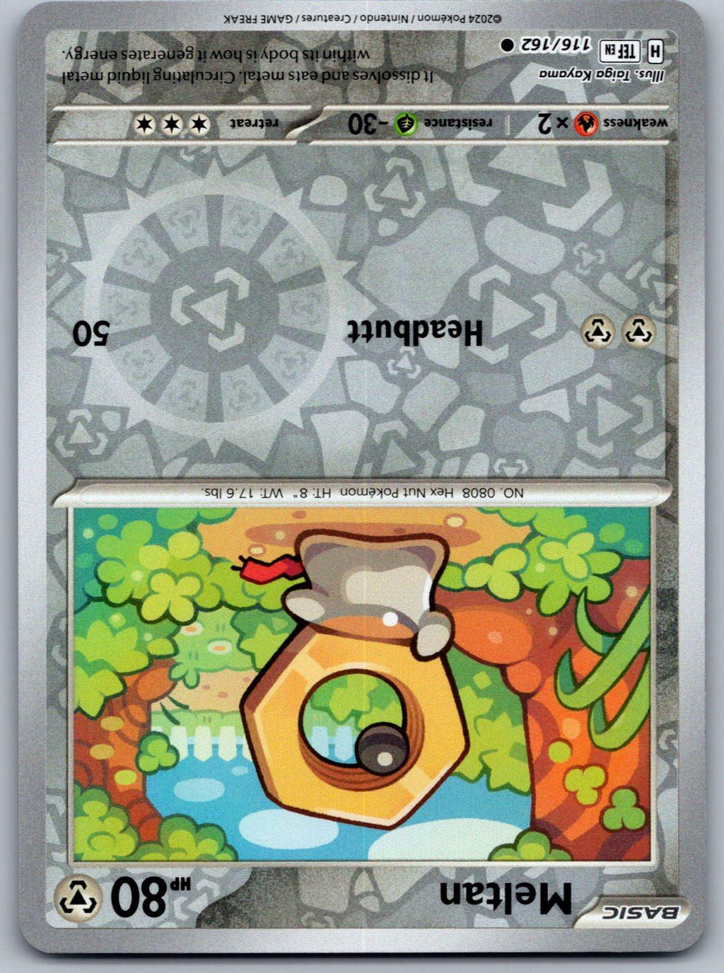 Meltan 116/162 Temporal Forces Pokemon