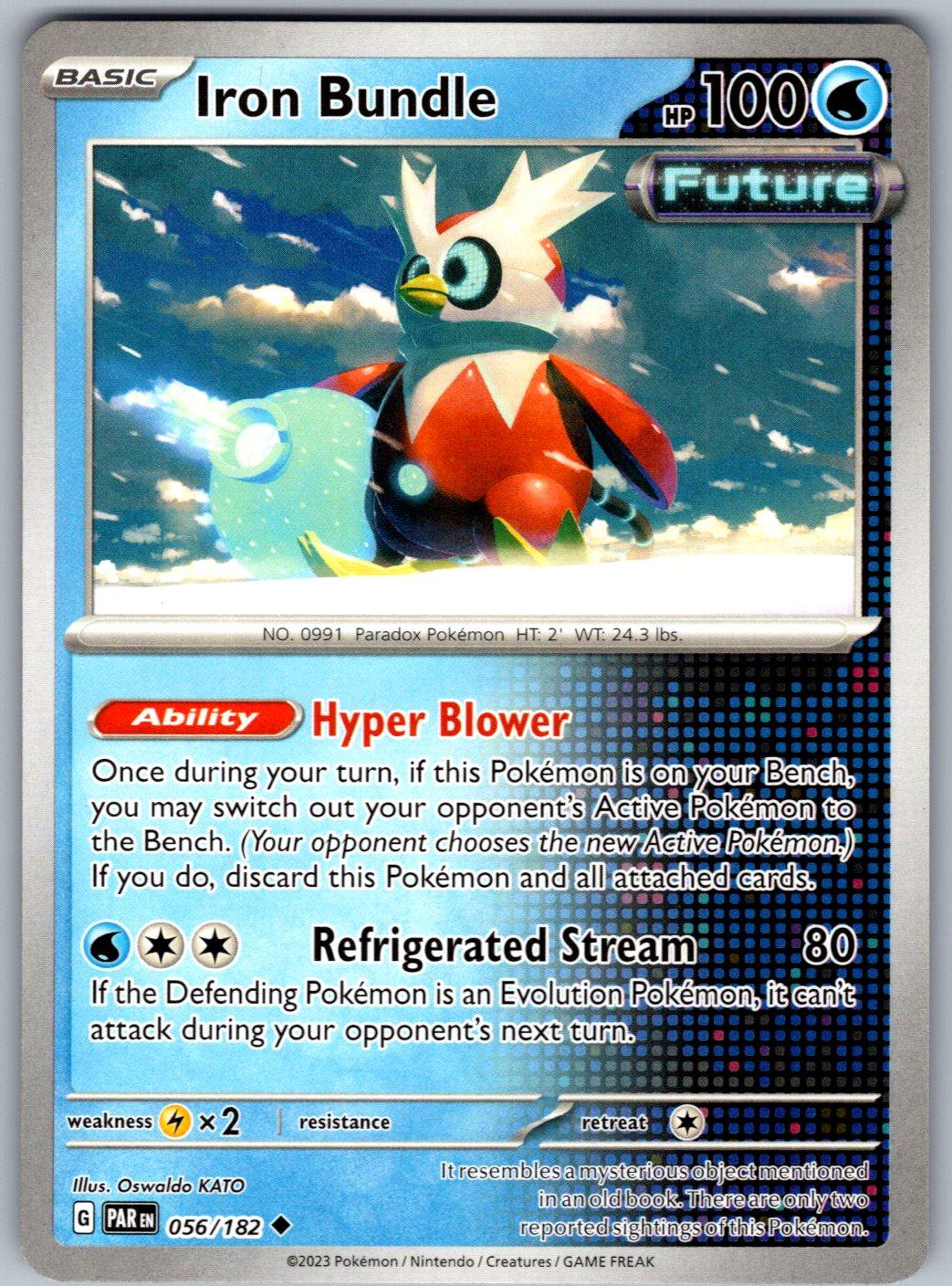 Iron Bundle 056/182 Paradox Rift Pokemon