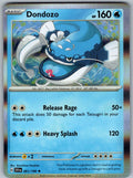 Dondozo 061/198 Scarlet & Violet Pokemon Holo