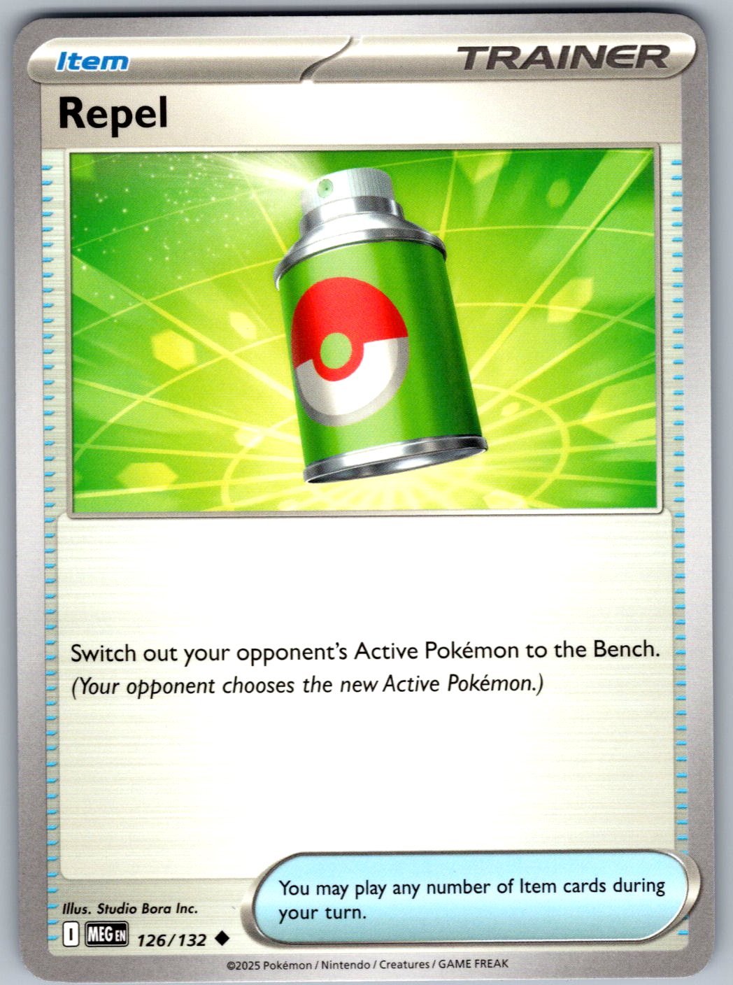 Repel 126/132 Mega Evolution Pokemon