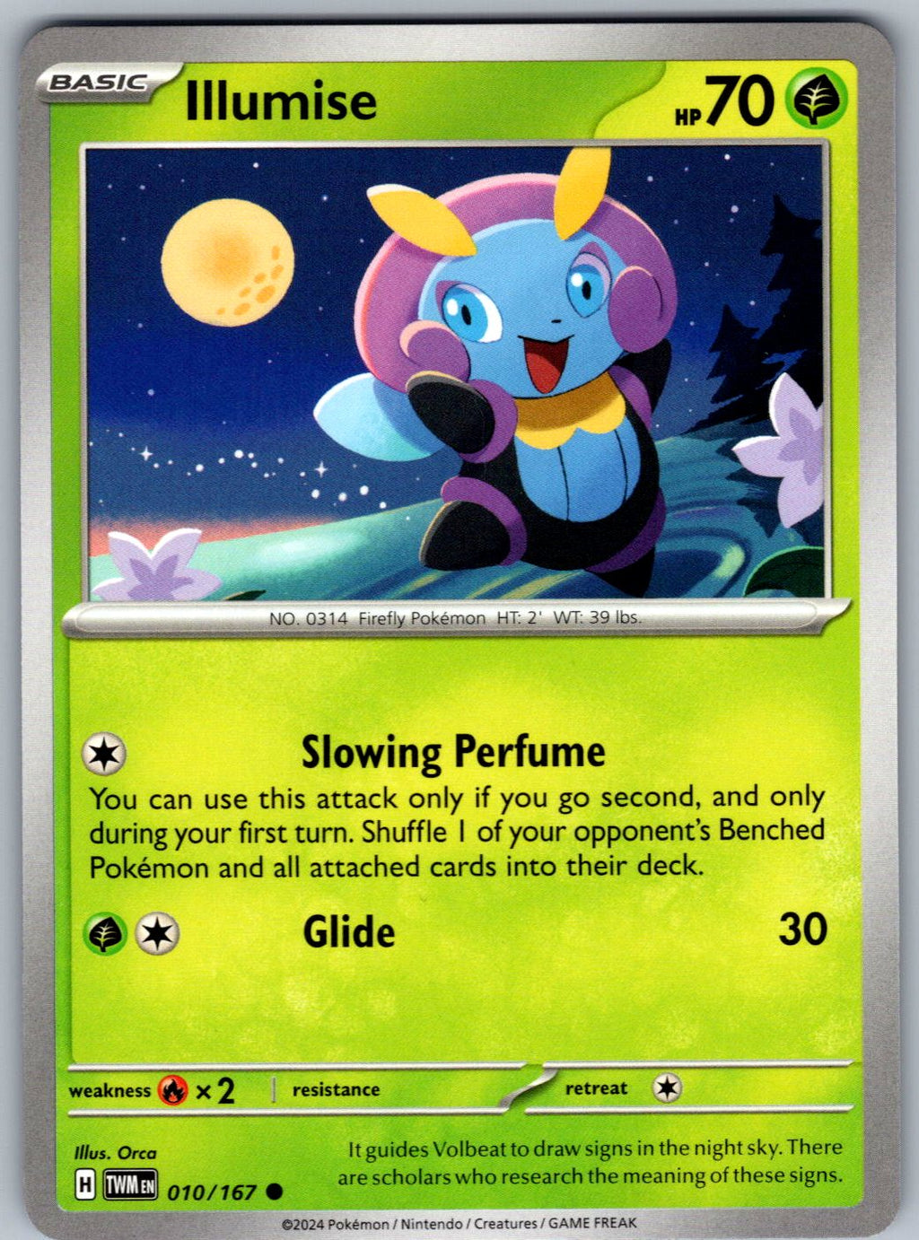 Illumise 010/167 Twilight Masquerade Pokemon