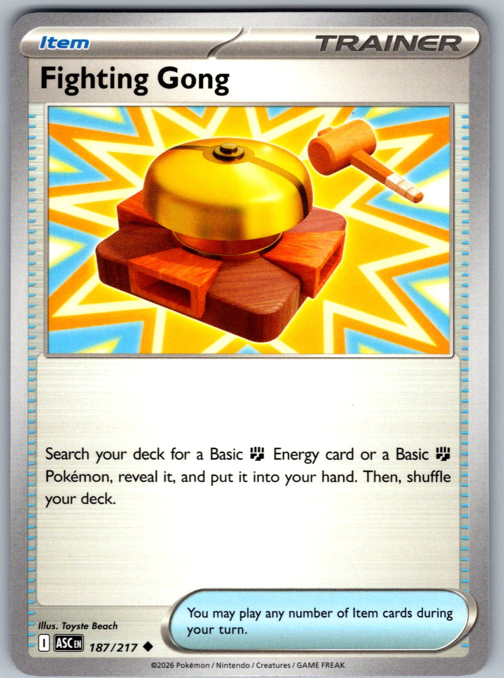 Fighting Gong 187/217 Ascended Heroes Pokemon