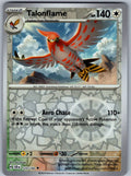 Talonflame 123/142 Stellar Crown Pokemon Reverse Holo