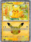 Pikachu 025/128 ME: 30th Celebration Pokemon Holo