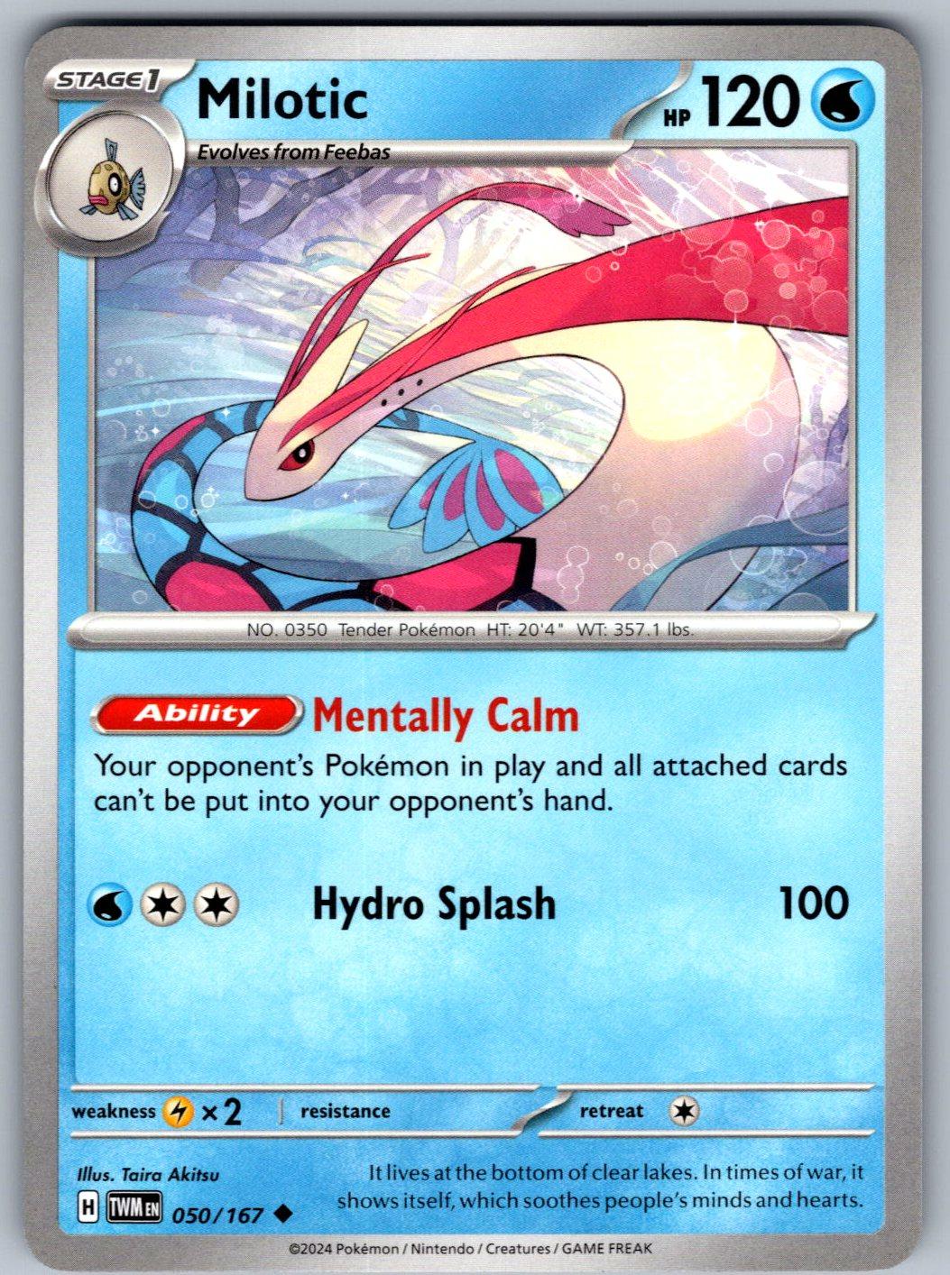Milotic 050/167 Twilight Masquerade Pokemon