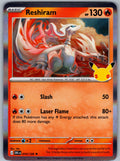 Reshiram 014/128 ME: 30th Celebration Pokemon Holo