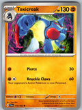 Toxicroak 115/193 Paldea Evolved Pokemon