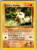 Blaine's Mankey 63/132 Gym Challenge Pokemon Unlimited