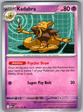 Kadabra 055/132 Mega Evolution Pokemon