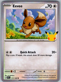 Eevee 117/128 ME: 30th Celebration Pokemon Holo