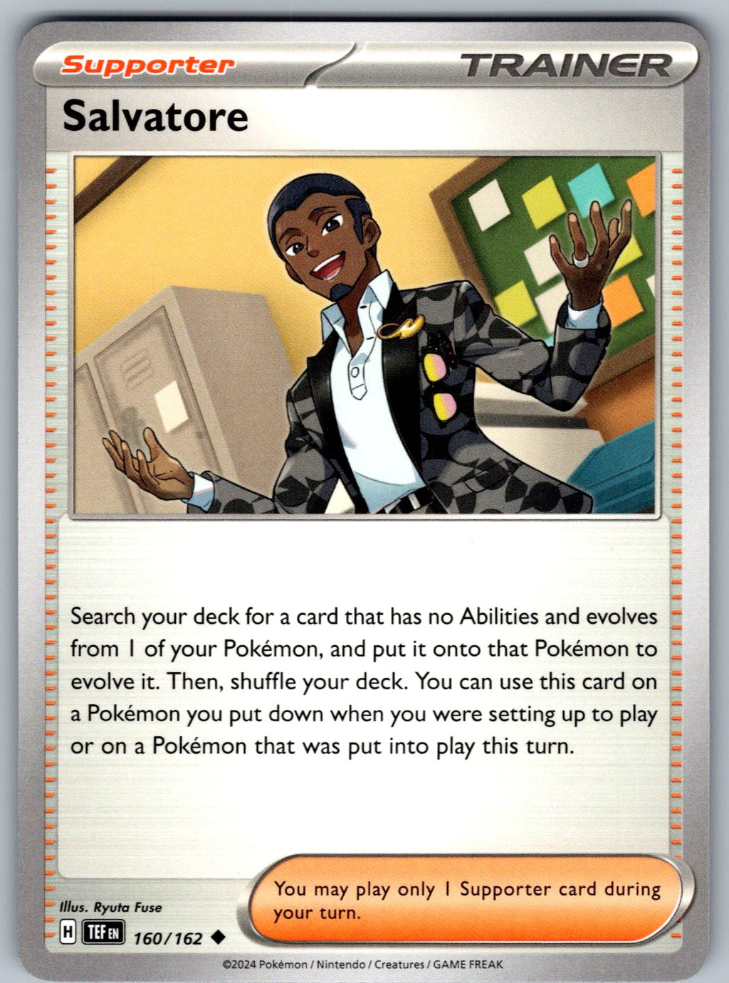 Salvatore 160/162 Temporal Forces Pokemon