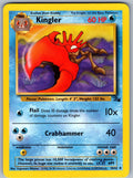 Kingler 38/62 Fossil Pokemon Unlimited