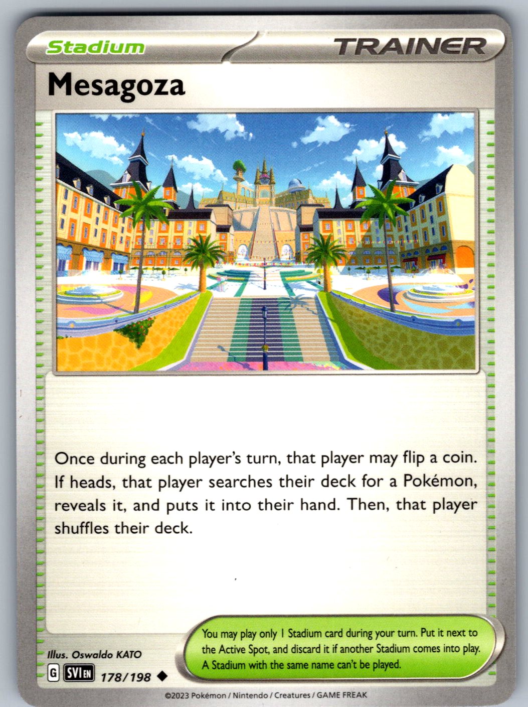 Mesagoza 178/198 Scarlet & Violet Pokemon