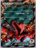 Krookodile ex 055/086 Chaos Rising Pokemon Holo