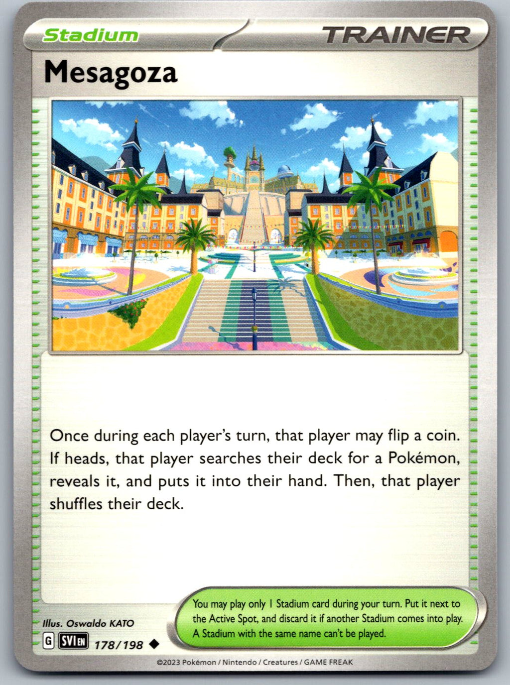 Mesagoza 178/198 Scarlet & Violet Pokemon