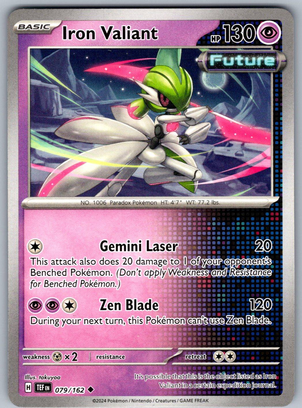 Iron Valiant 079/162 Temporal Forces Pokemon