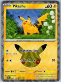 Pikachu 045/128 ME: 30th Celebration Pokemon Holo