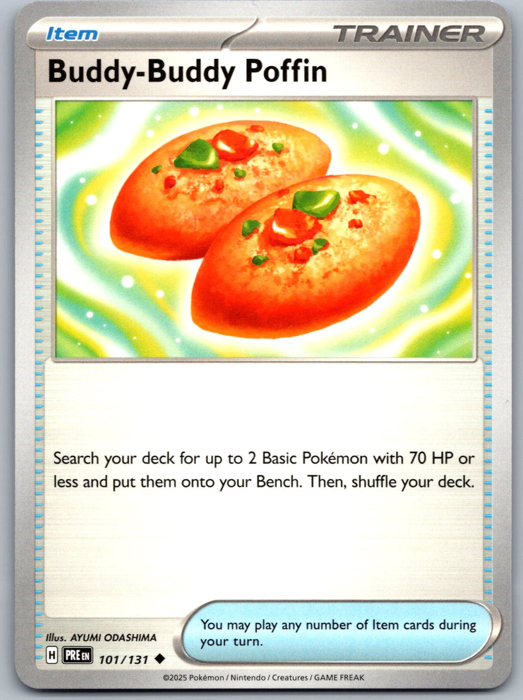 Buddy-Buddy Poffin 101/131 Prismatic Evolutions Pokemon