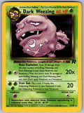Dark Weezing 31/82 Team Rocket Pokemon Unlimited