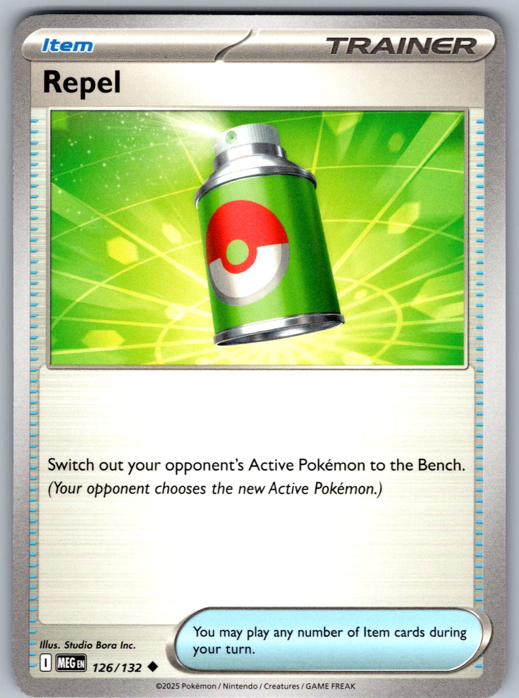 Repel 126/132 Mega Evolution Pokemon