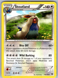 Stoutland 110/146 XY Pokemon