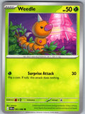 Weedle 001/086 Chaos Rising Pokemon