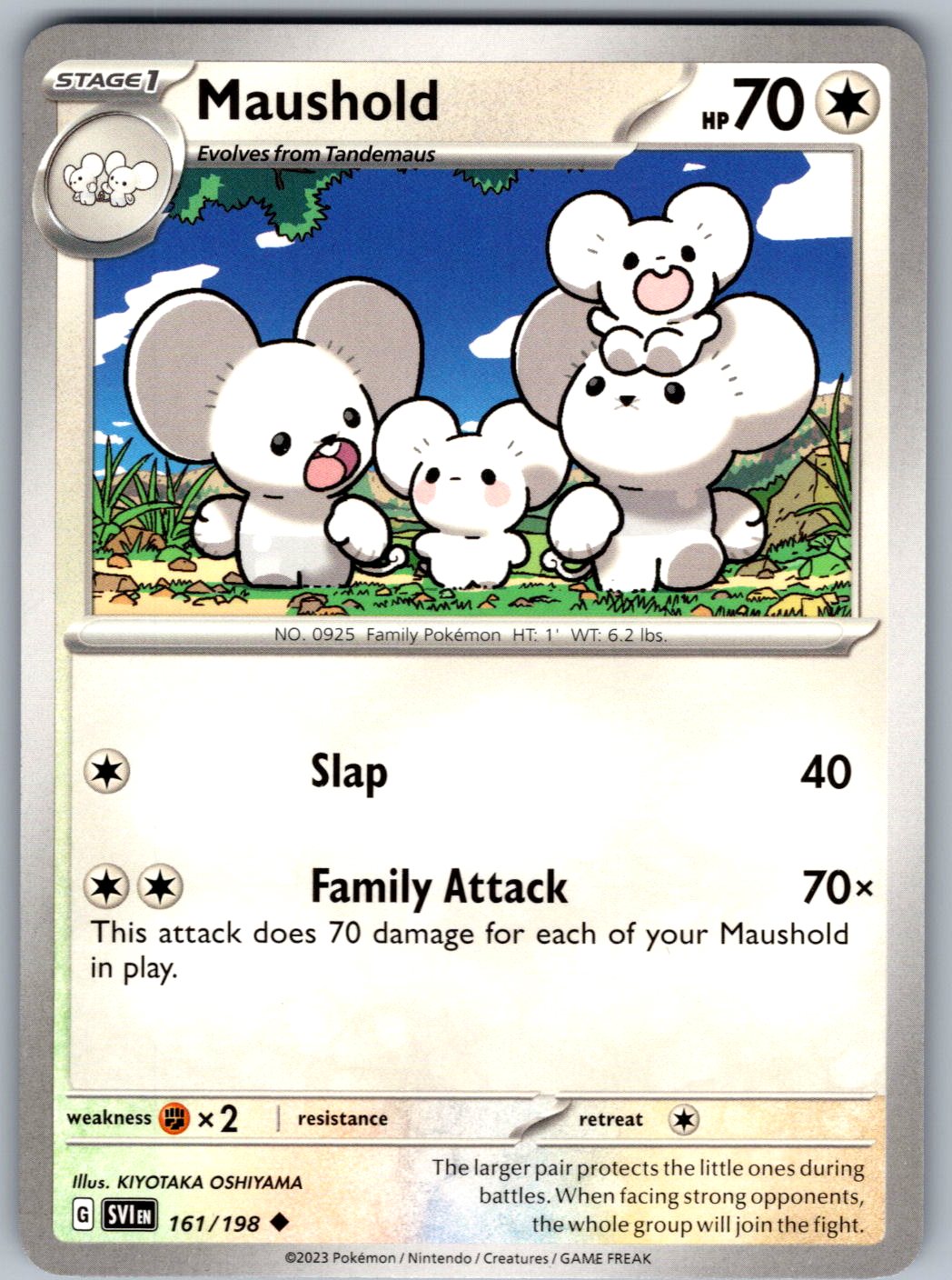 Maushold 161/198 Scarlet & Violet Pokemon