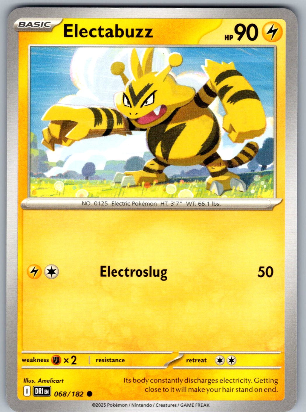 Electabuzz 068/182 Destined Rivals Pokemon