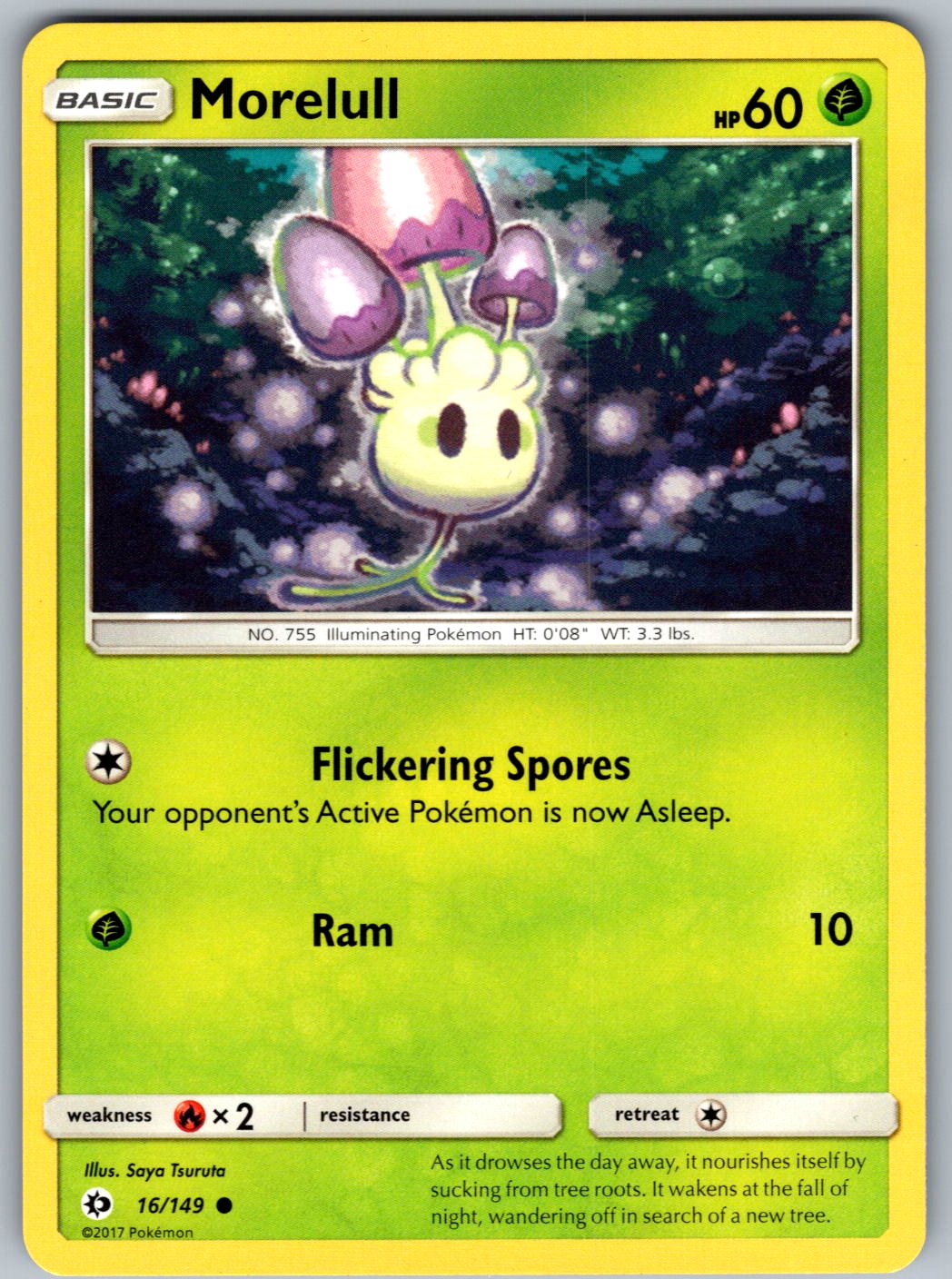 Morelull 16/149 SM Base Set Pokemon