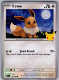 Eevee 118/128 ME: 30th Celebration Pokemon Holo