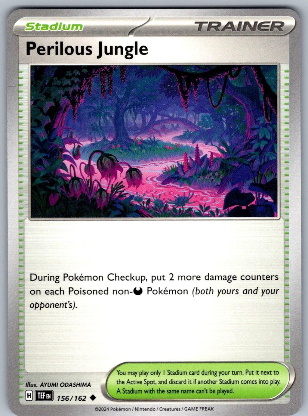 Perilous Jungle 156/162 Temporal Forces Pokemon