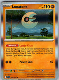 Lunatone 105/217 Ascended Heroes Pokemon Holo