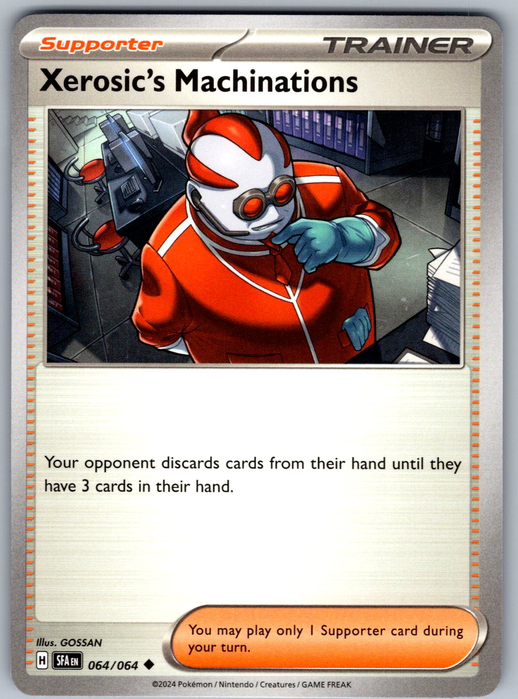 Xerosic's Machinations 064/064 Shrouded Fable Pokemon