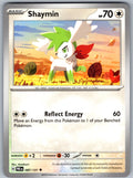 Shaymin 087/131 Prismatic Evolutions Pokemon