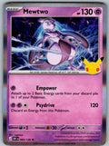 Mewtwo 063/128 ME: 30th Celebration Pokemon Holo