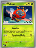 Volbeat 009/167 Twilight Masquerade Pokemon