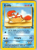 Krabby 51/62 Fossil Pokemon Unlimited