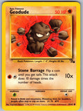 Geodude 47/62 Fossil Pokemon Unlimited