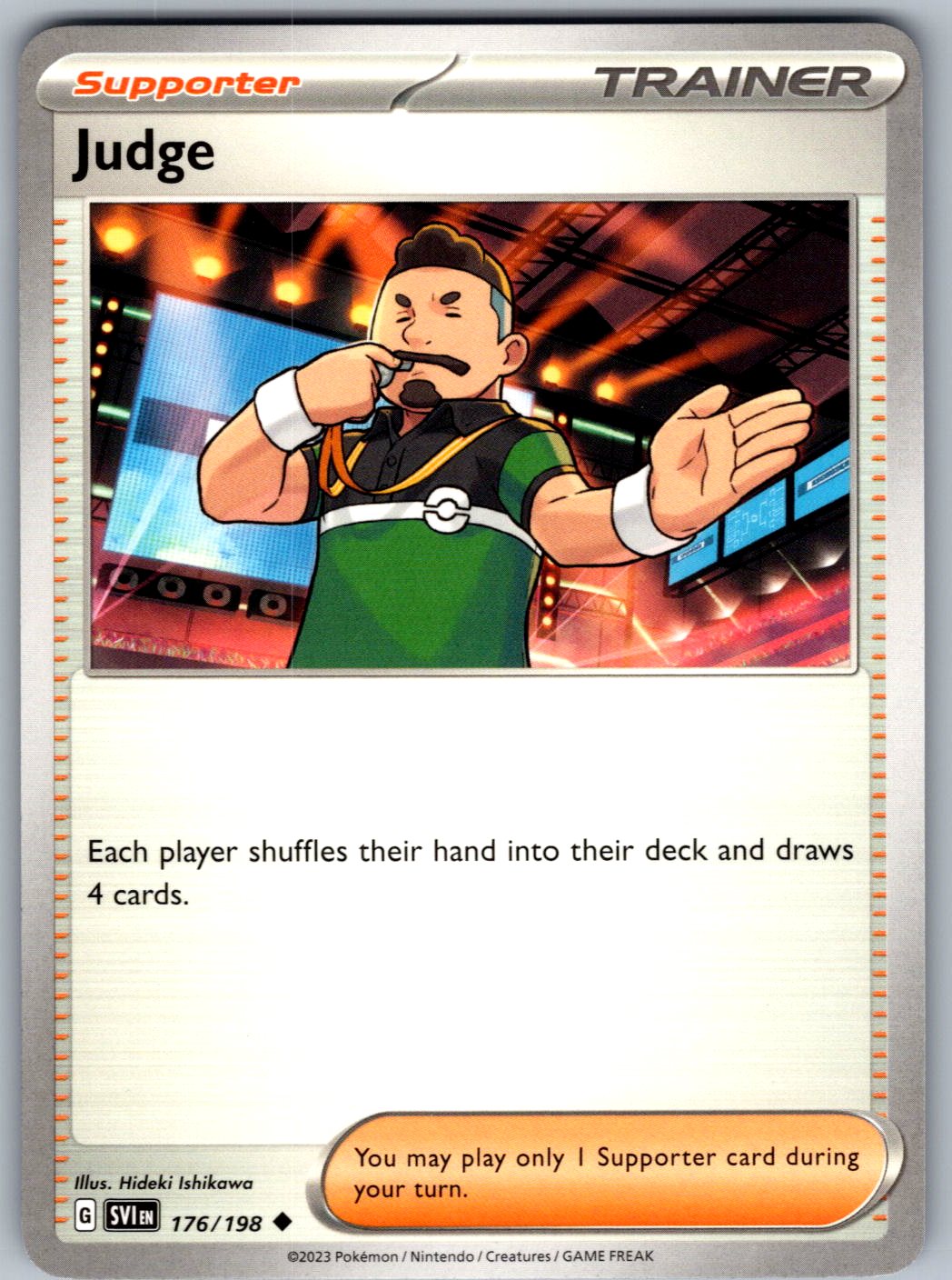 Judge 176/198 Scarlet & Violet Pokemon