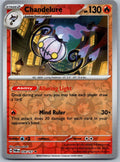 Chandelure 038/167 Twilight Masquerade Pokemon Reverse Holo