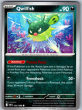 Qwilfish 052/086 Chaos Rising Pokemon